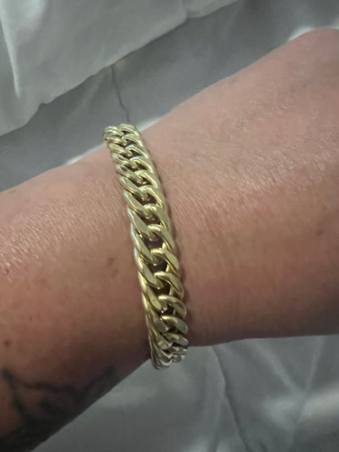 18k Gold Bracelet Unisex 19.4g