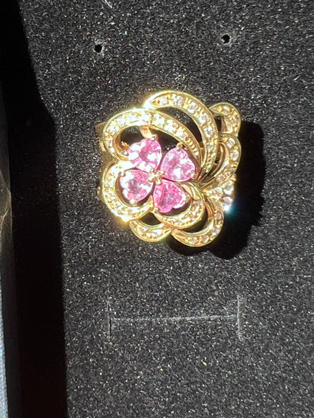 Pink Sapphire Ring