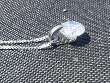 2.034 carat Real Diamond Stud Necklace in Platinum