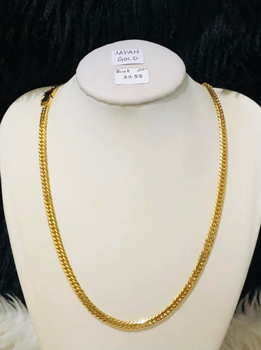 Necklace in 18k Japan Gold/8cut