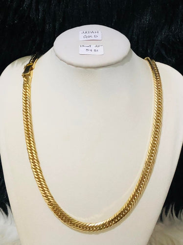 Necklace in 18k Japan Gold