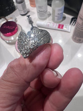Vring 2.01 carat Real Diamond in Platinum 900