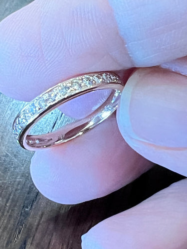 Eternity Band in Pink Gold