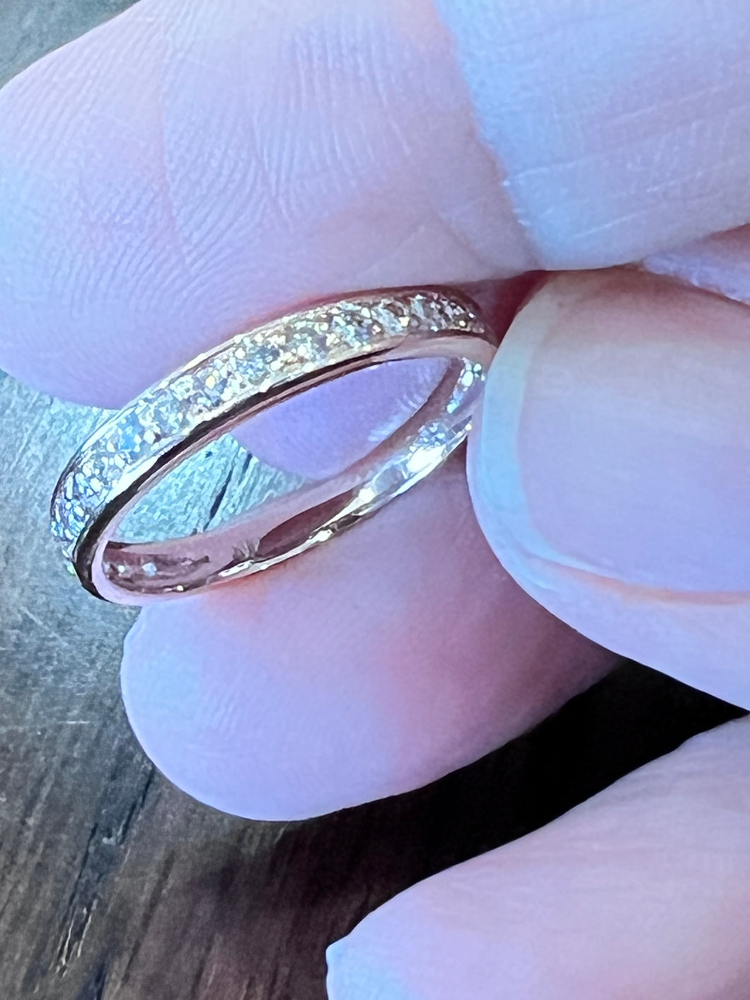 Eternity Band in Pink Gold
