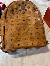 Backpack Leather Original MCM Used