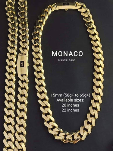 Monaco Necklace 18k Yellow Gold