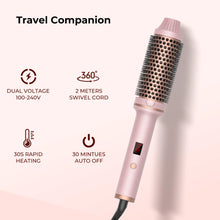 Curling Iron Brush Volumizing Brush