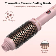 Curling Iron Brush Volumizing Brush