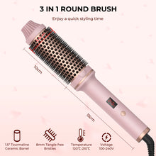 Curling Iron Brush Volumizing Brush