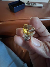 Citrine & Diamond Ring - Andrea-OZ