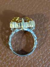 Citrine & Diamond Ring - Andrea-OZ