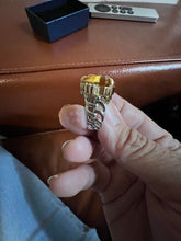 Citrine & Diamond Ring - Andrea-OZ