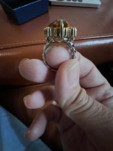 Citrine & Diamond Ring - Andrea-OZ