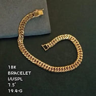 Cuban Link Bracelet 19.4g/18karat gold - Andrea-OZ