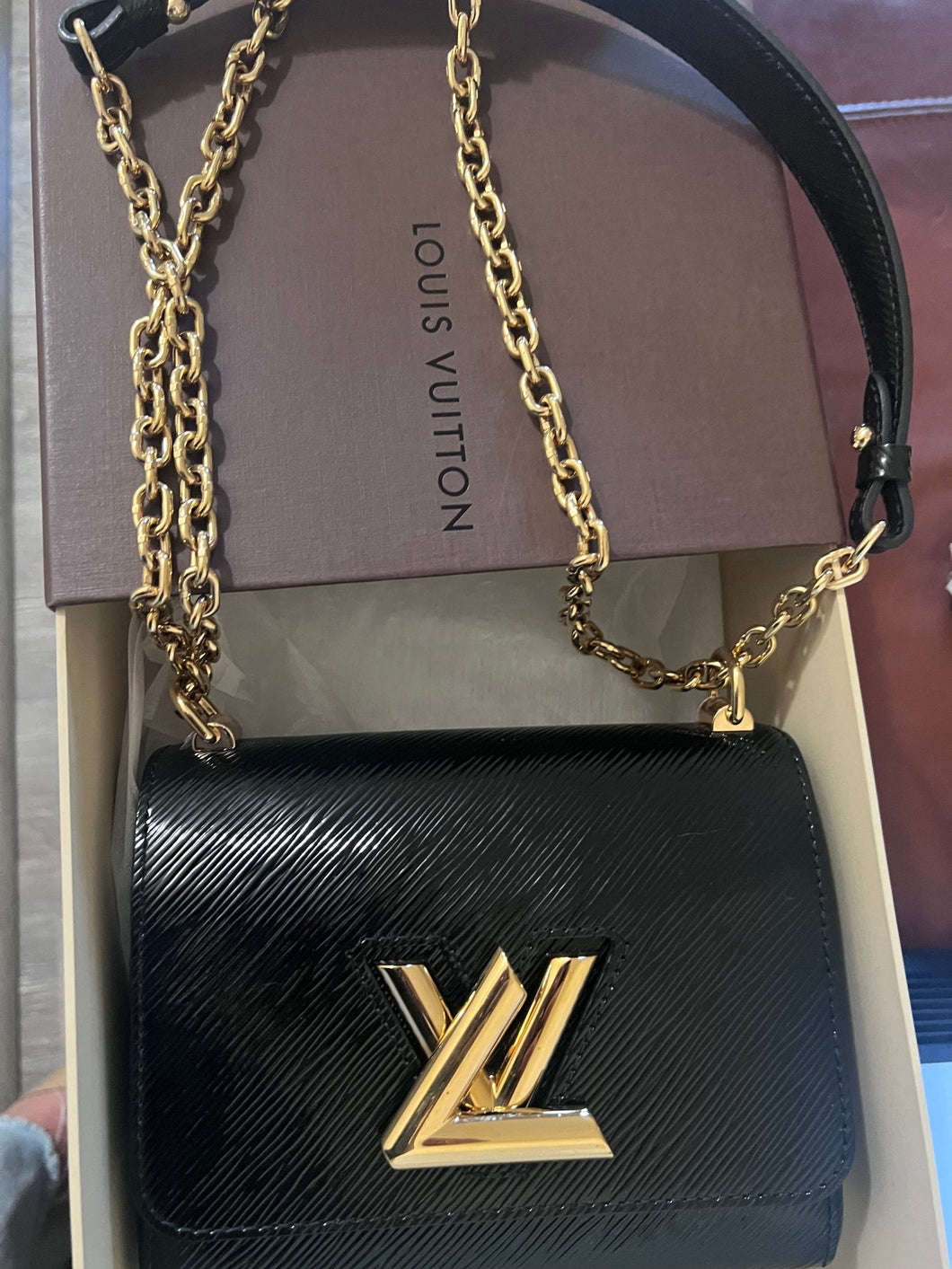 LV Twist Shoulder Bag in Epi Leather - Andrea-OZ