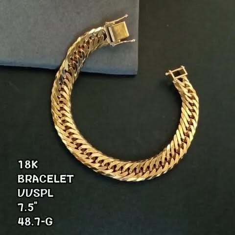 Miami Cuban Link Bracelet For Men - Andrea-OZ