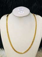 Necklace in 18k Japan Gold/8cut - Andrea-OZ