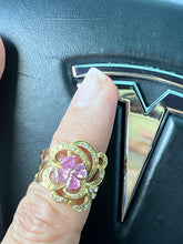 Pink Sapphire Ring - Andrea-OZ