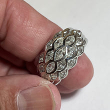 Solid Platinum & Diamond Ring - Andrea-OZ