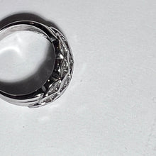 Solid Platinum & Diamond Ring - Andrea-OZ