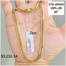 18k Japan Gold Necklace